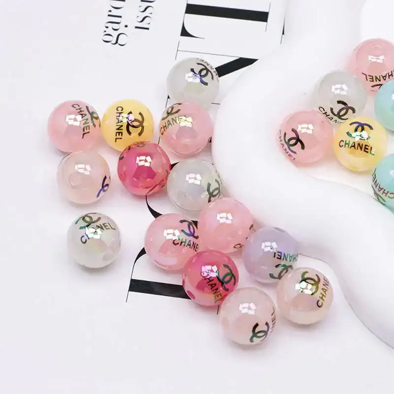 16mm Random Mixed Jelly Color Acrylic Beads -Zoe DIY Wholesale