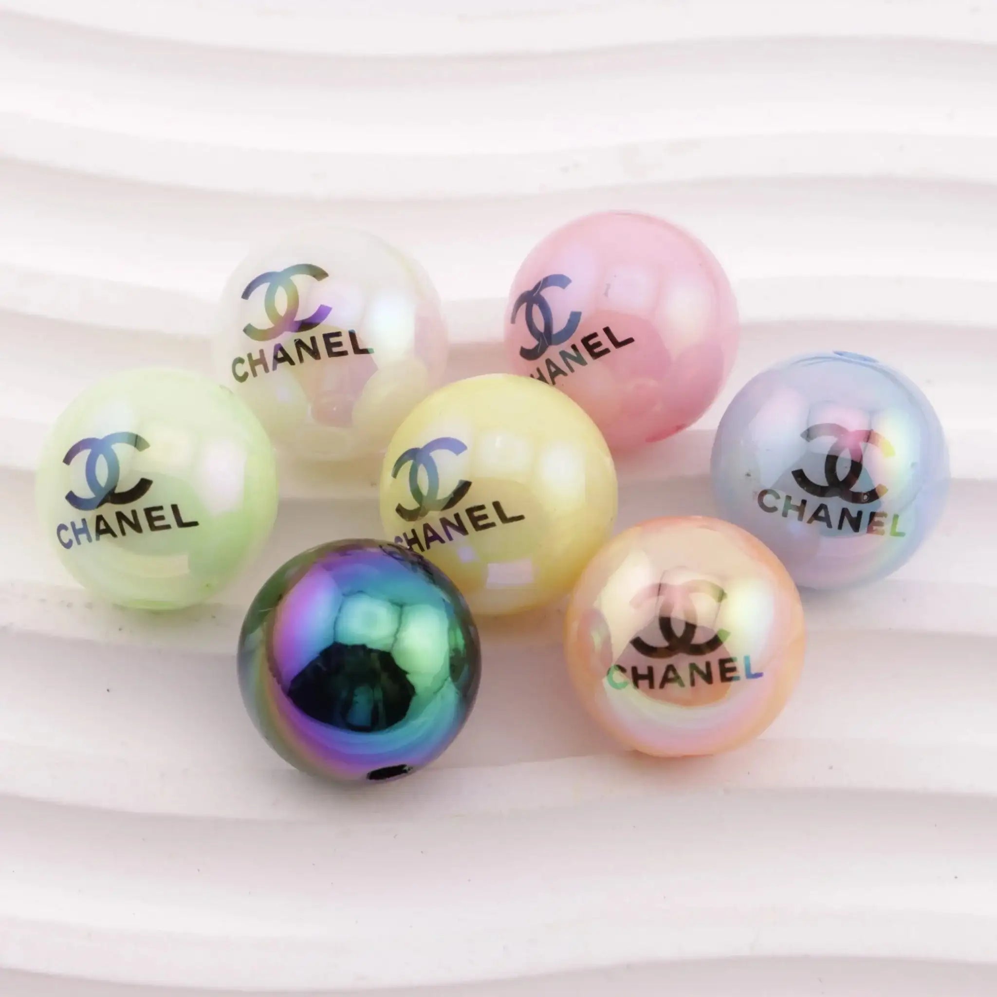 16mm UV Jelly Color Acrylic Beads -Zoe DIY Wholesale