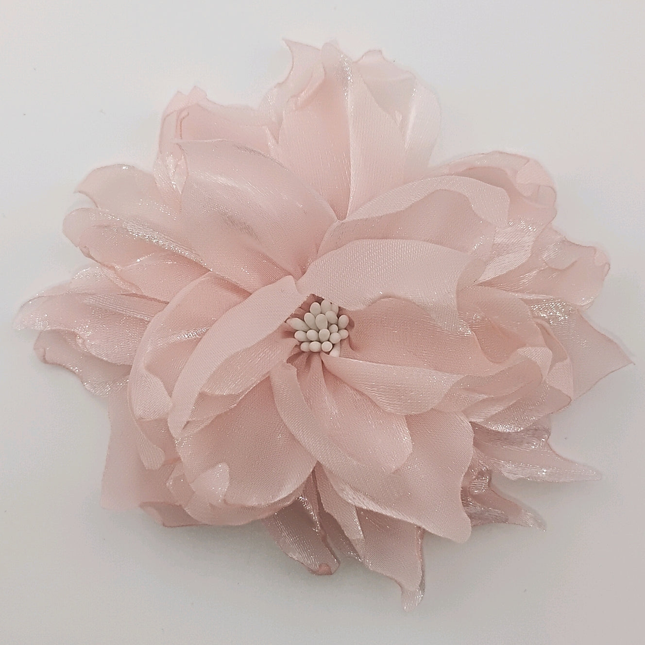 105MM Rose Farbic Flower For Making Fancy Bead Or Hair Accerssies