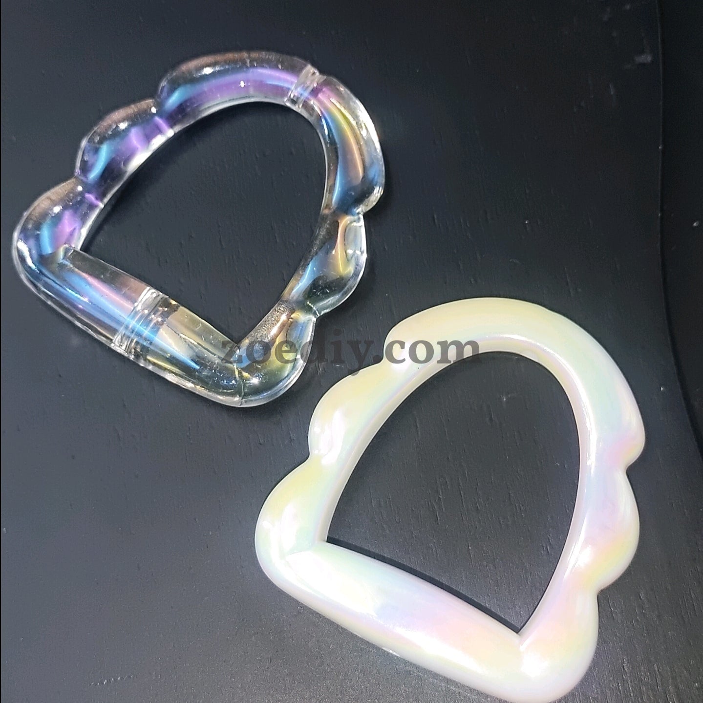 FS0828-55MM  Arch Bridge Irregular Frame Fit For Beadspen Beads