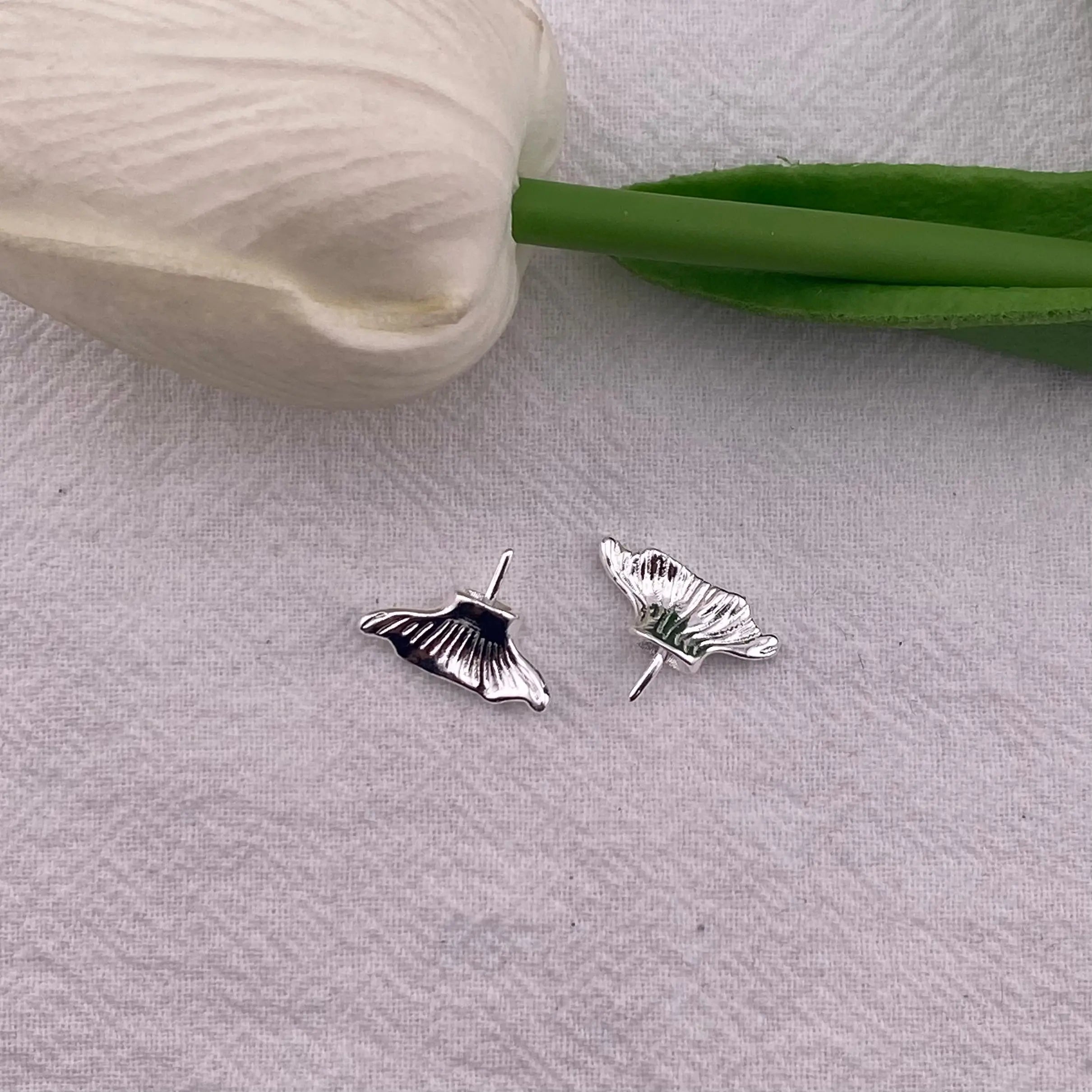 18K Gold Fish Tail Pin (For Half-Hole Beads) ZoeDIY Shop