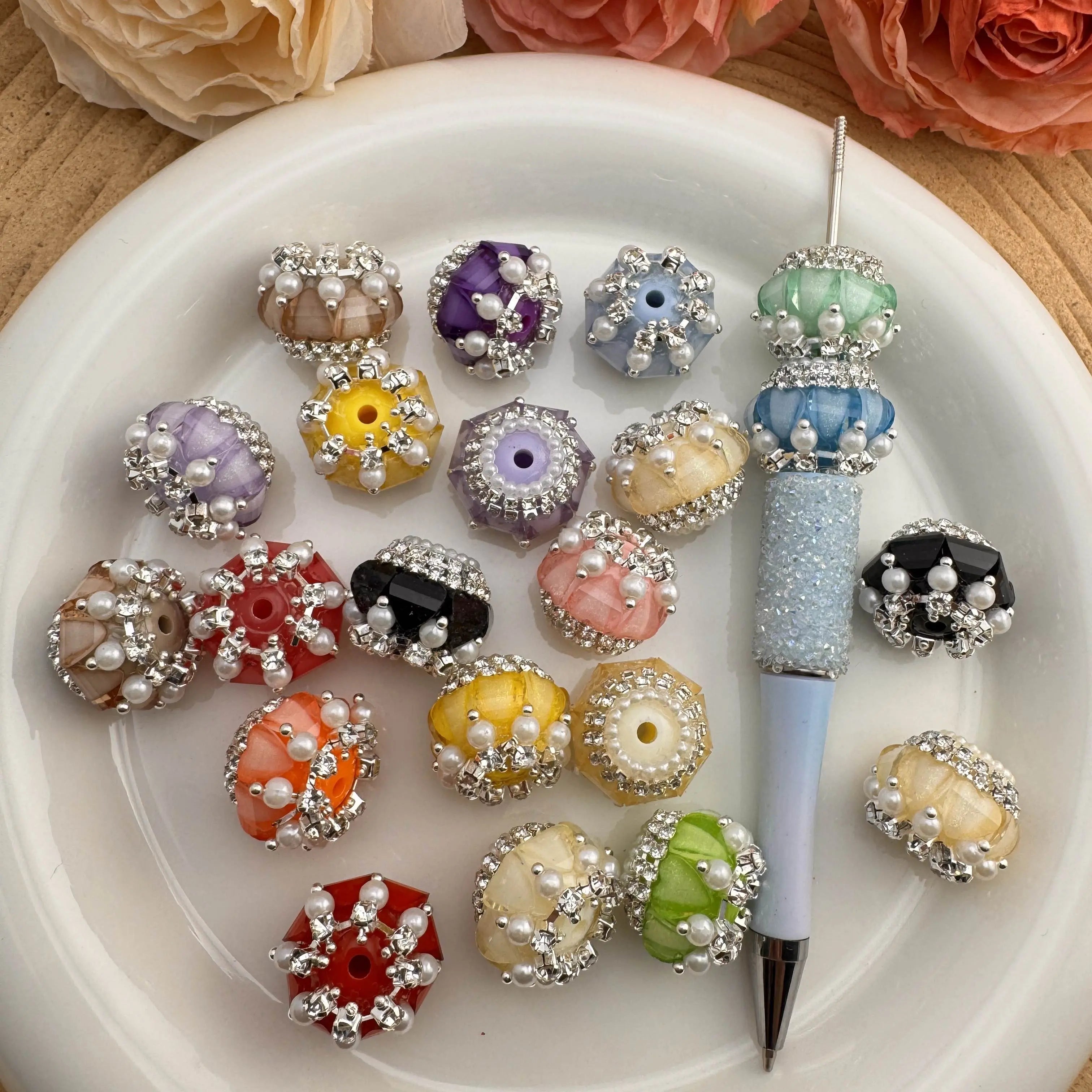 18mm Latern Fancy Beads Zoe DIY Wholesale