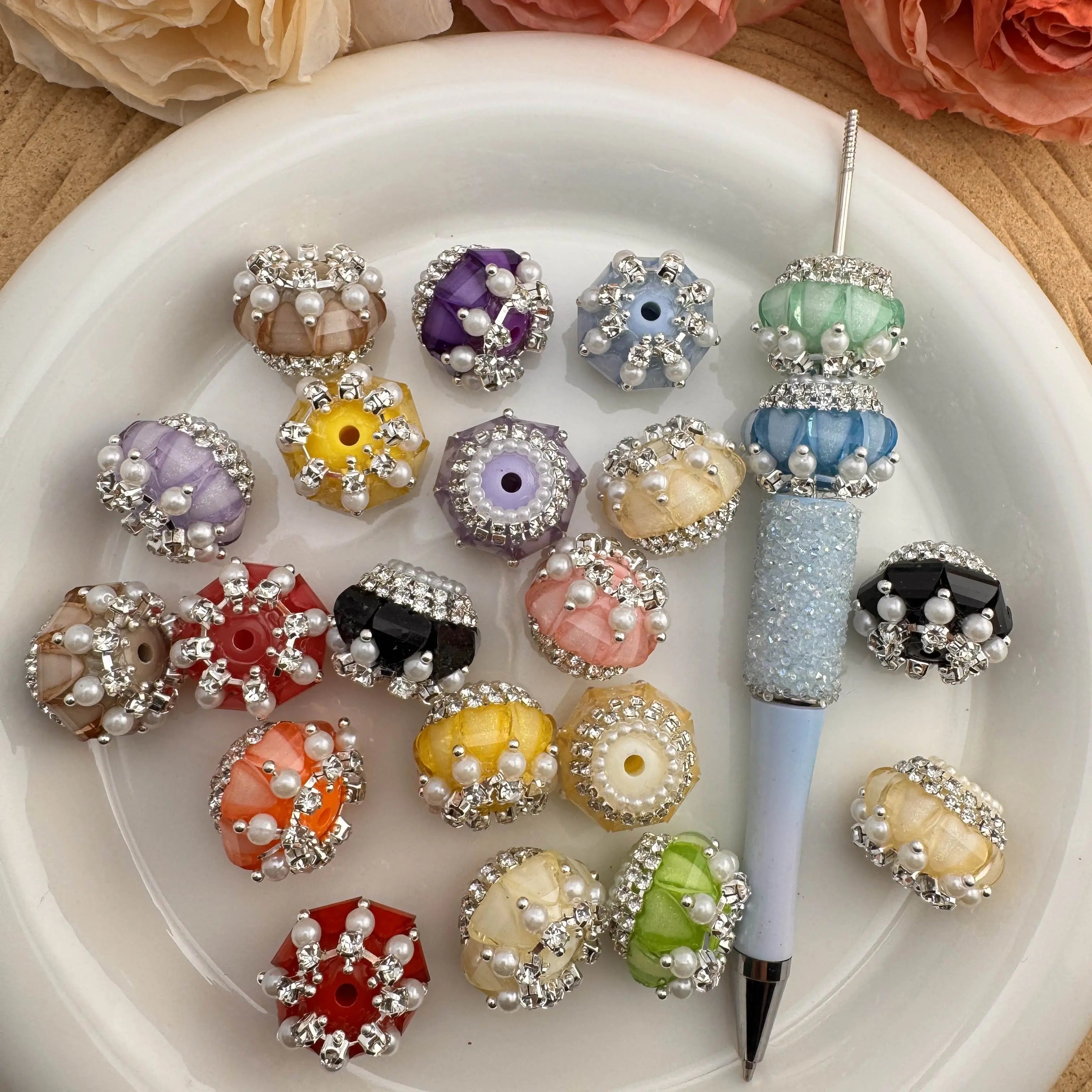 18mm Latern Fancy Beads Zoe DIY Wholesale