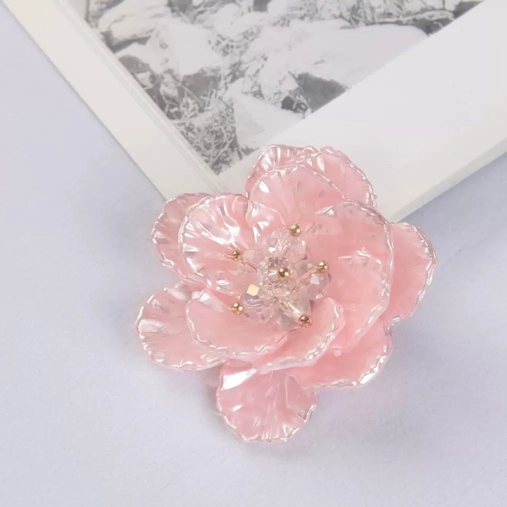 FS1004- 47MM Mixed Color Handmade  Flower For Making Fancy Beads Zoe's DIY Shop