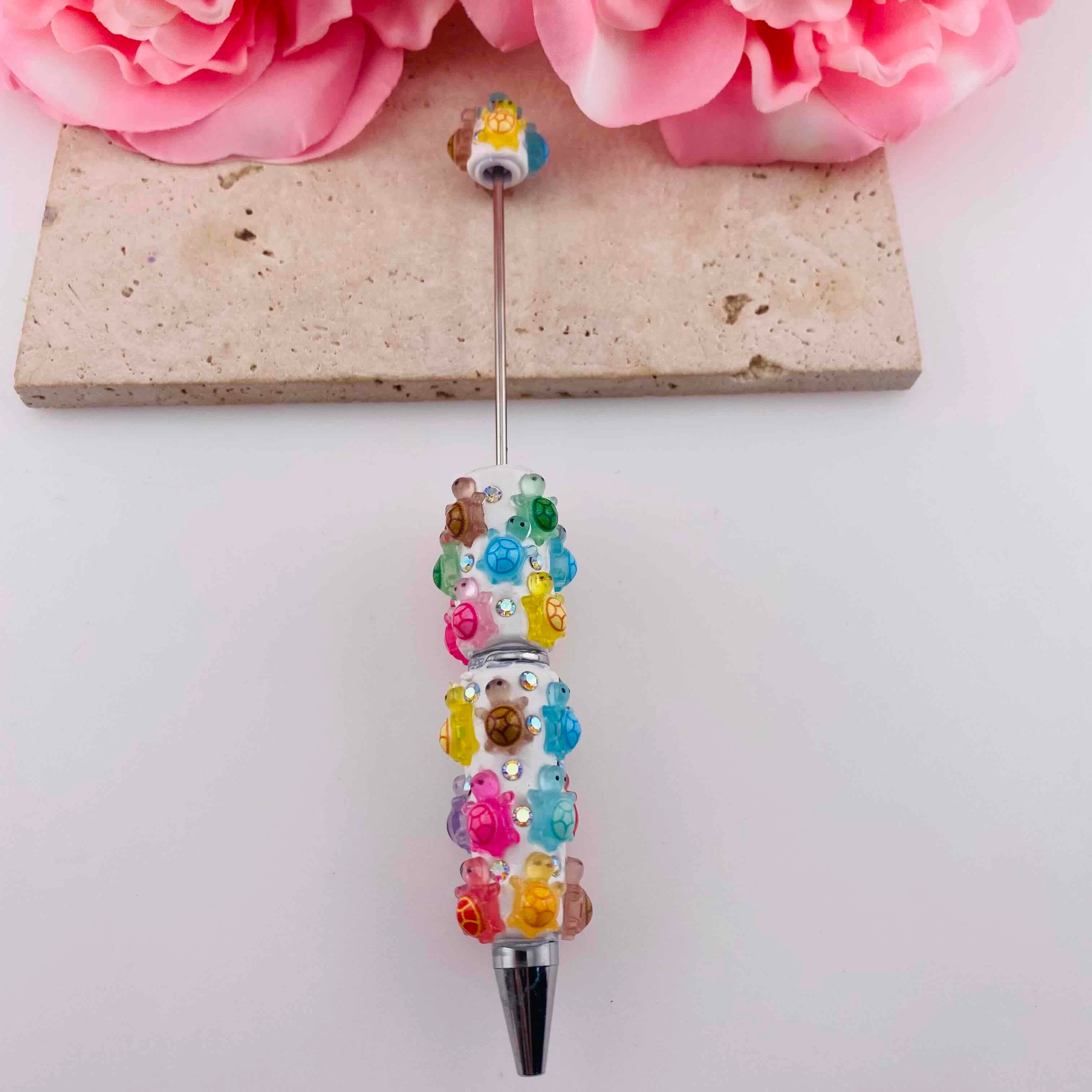 FS19792-Colorful Rainbow Turtle Clay Pens