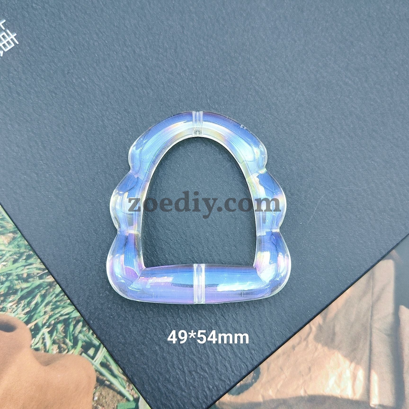 FS0828-55MM  Arch Bridge Irregular Frame Fit For Beadspen Beads