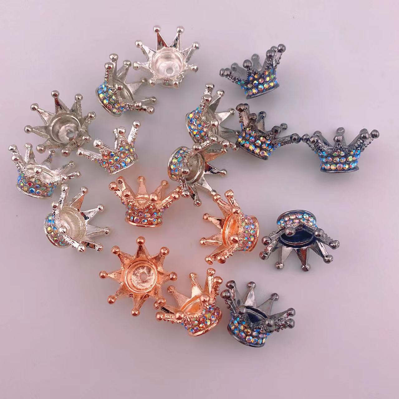 5 Piece Crown Sparkling Beads