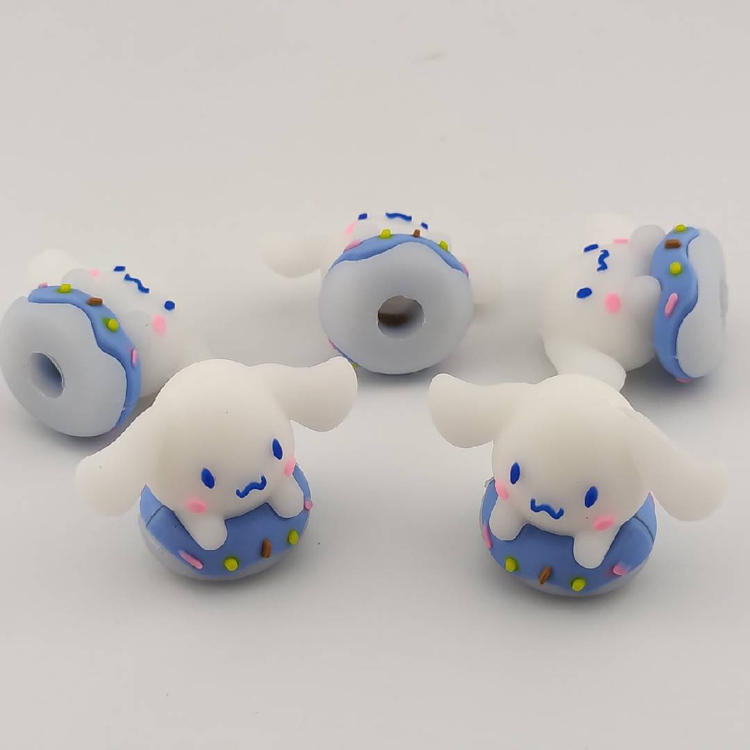 (PT11) 10 Pieces Cinnamoroll On the donuts Pen Topper