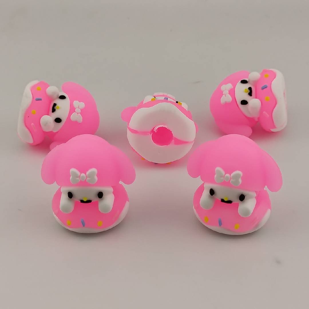 Pink My Melody On the donuts Pen Toppers