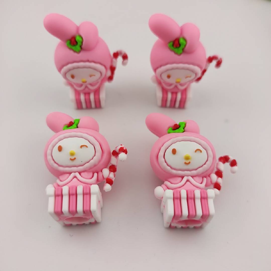 (PT16) 10 Pieces Christmas My Melody Pen Topper