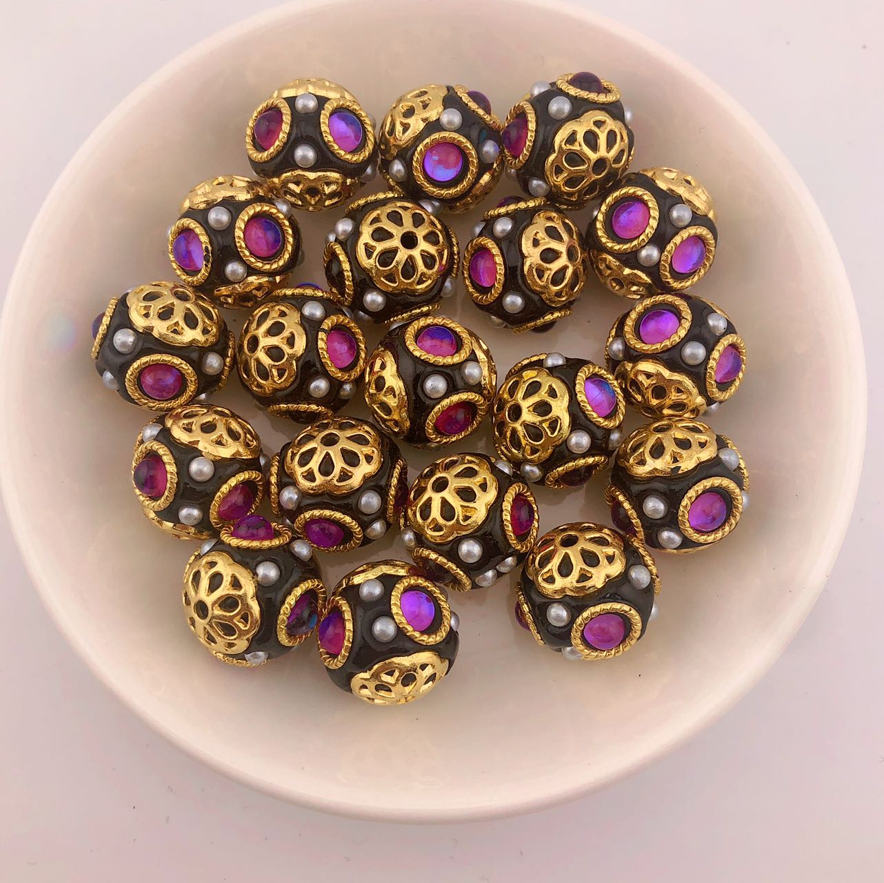 10 Piece 16mm High Quality Nepal Beads