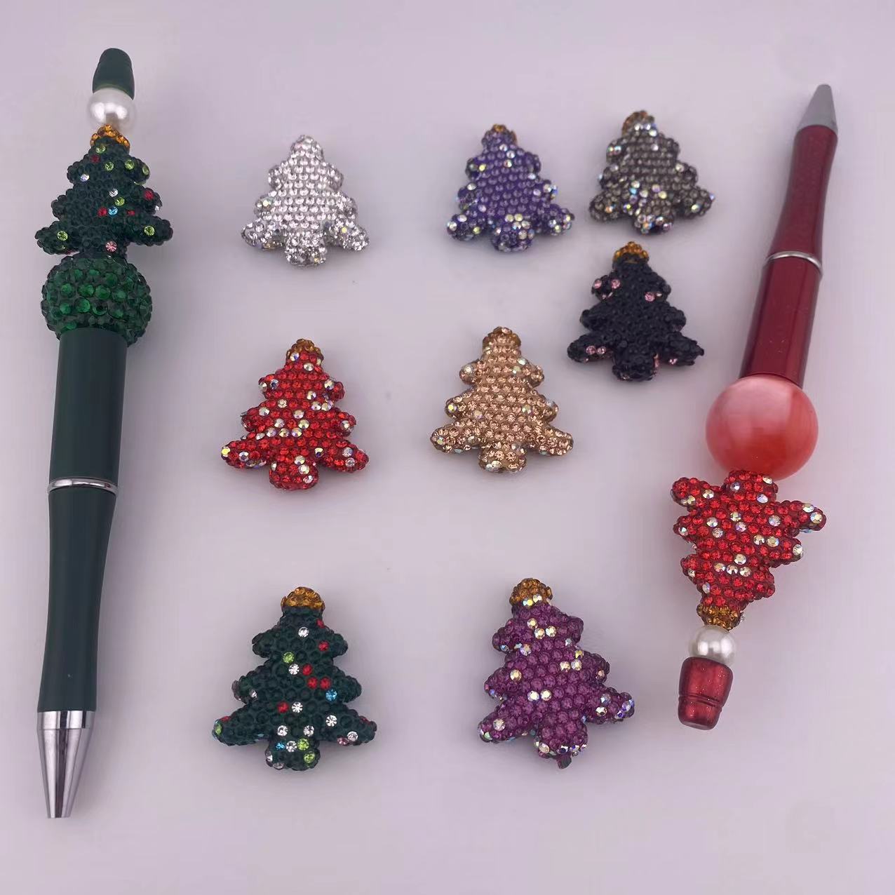1 Piece  Christmas Tree  Sparkling Beads