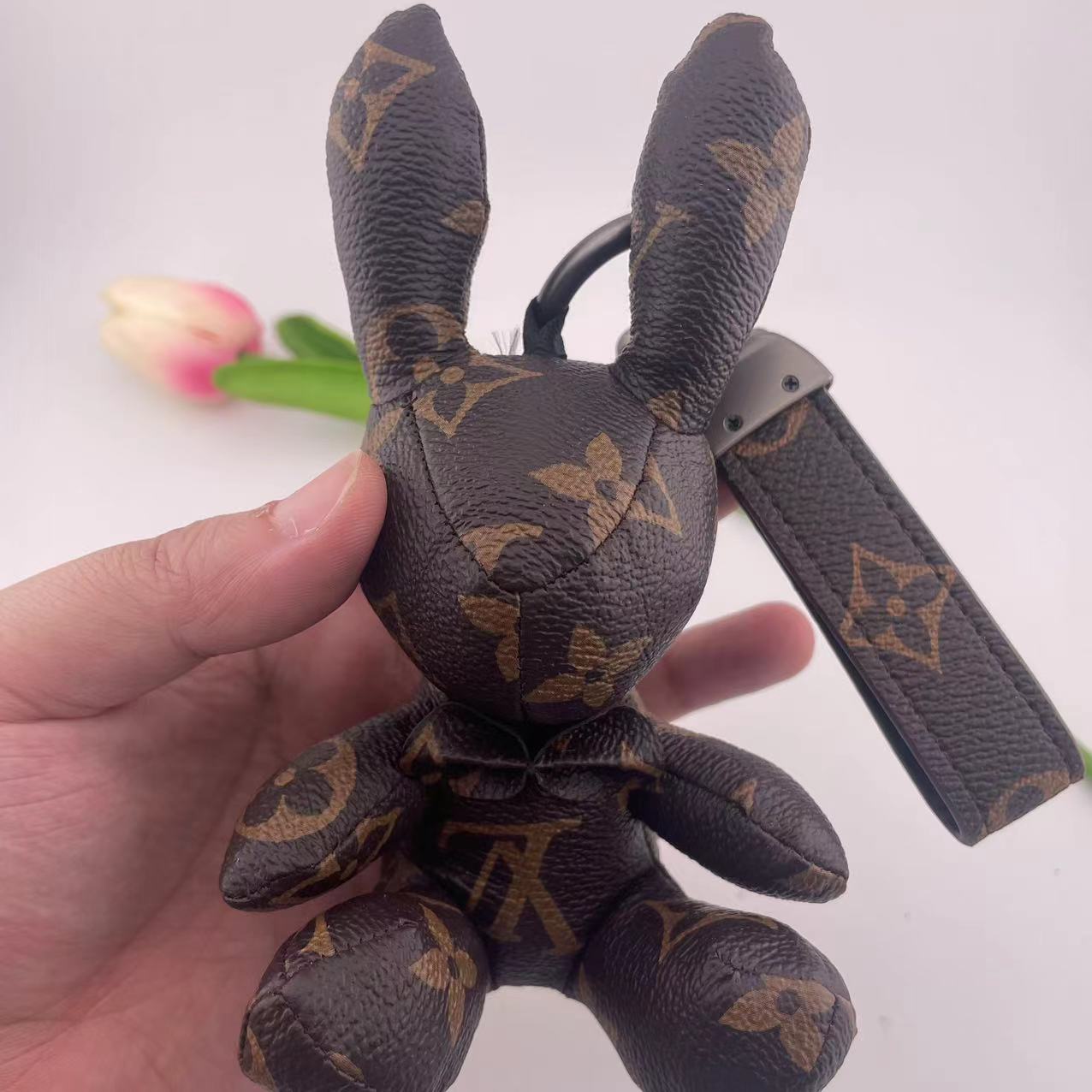 3D Rabbit Luxary Bag Pendant
