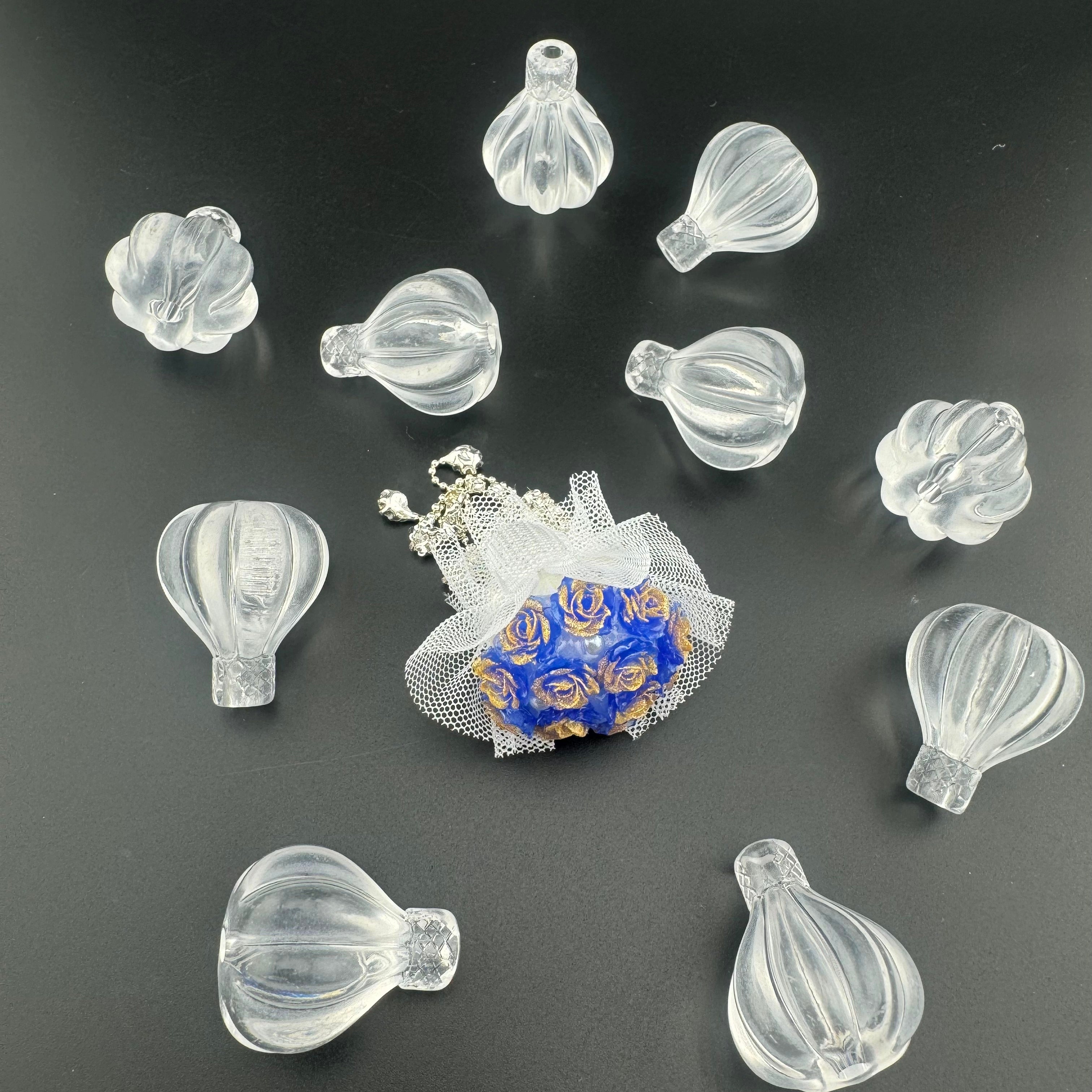 25*30MM Clear Balloon Based Beads Fit For Beadable Pens