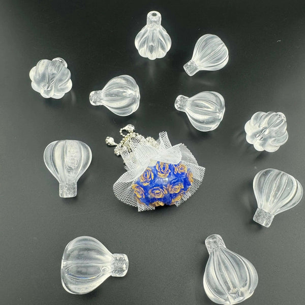 FS0883-25*30MM Clear Balloon Based Beads Fit For Beadable Pens - Zoe DIY Wholesale