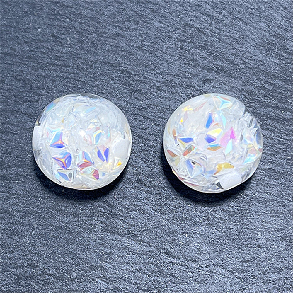 16MM Flash Chip Resin Beads Fit For Beadable Pens