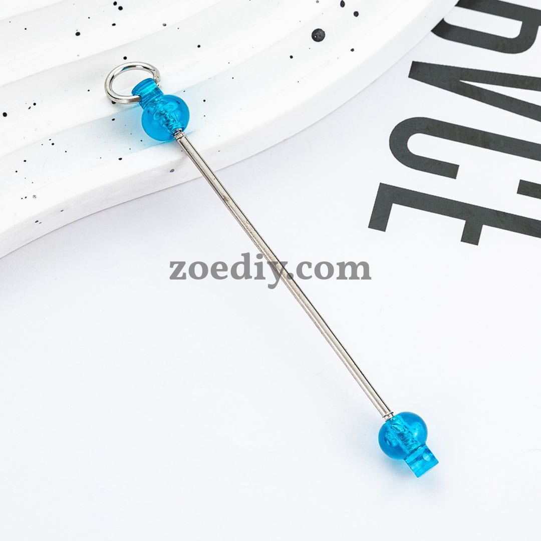 FS0155- DIY Beadable Bar for Keychains in Solid Colors