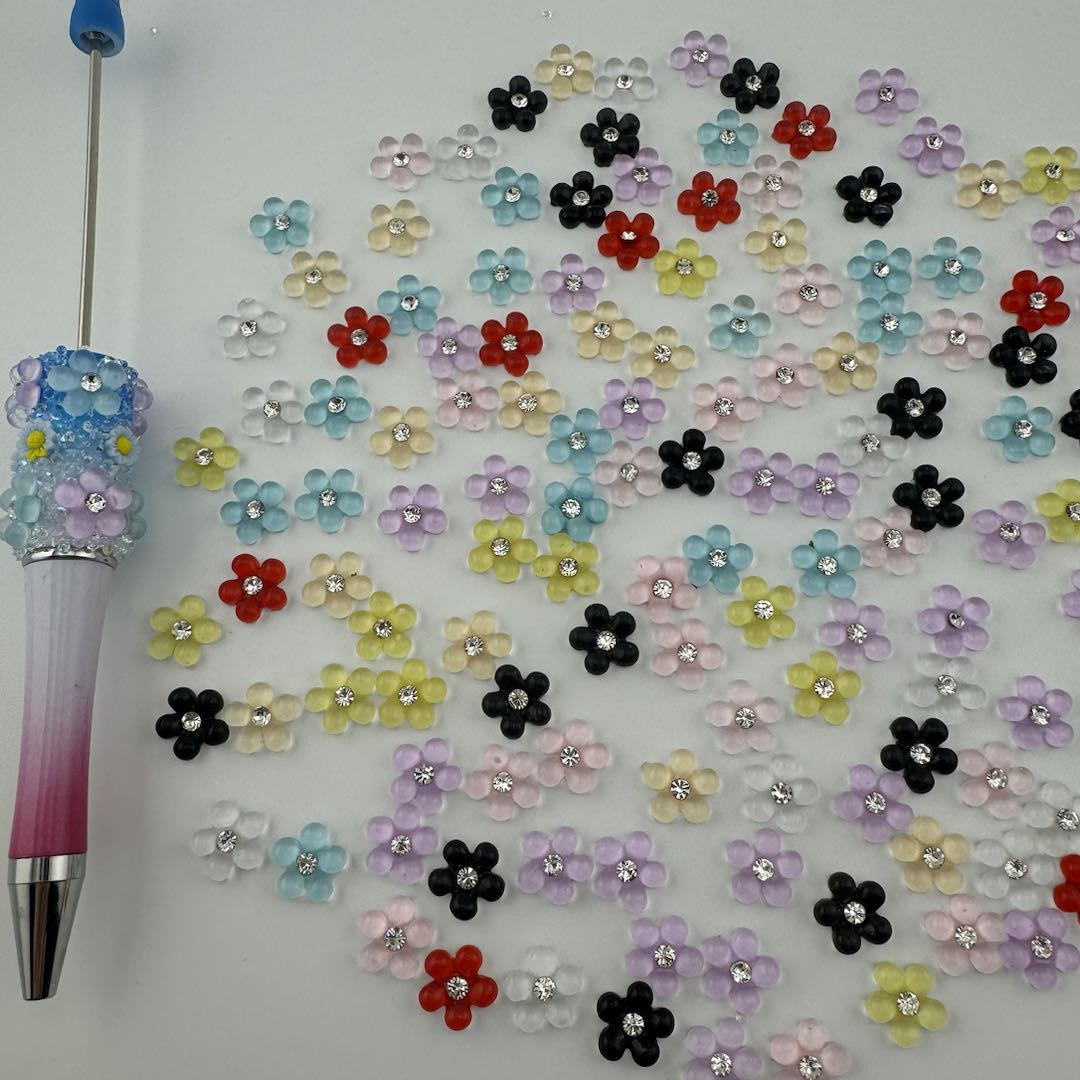 10MM Resin Nail Charms For Making Fancy Beads Or Fancy Pen