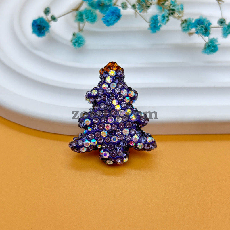 FS0936- Mixed Color Christmas Tree Clay Beads Fit For Beadable Pens