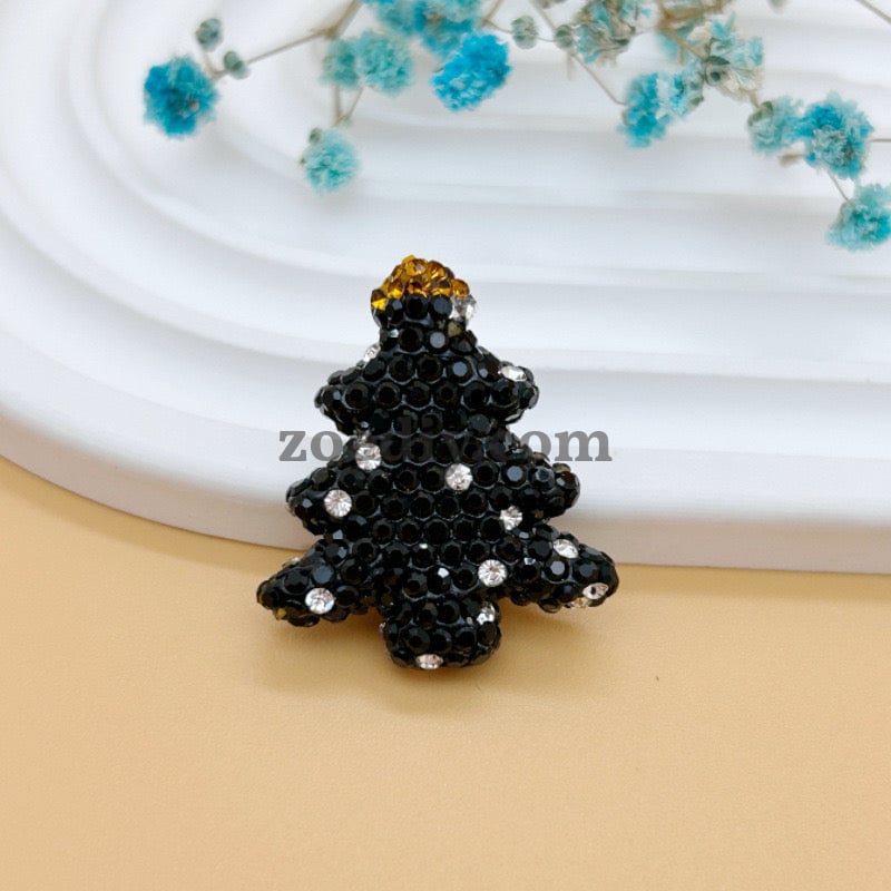 FS0936- Mixed Color Christmas Tree Clay Beads Fit For Beadable Pens