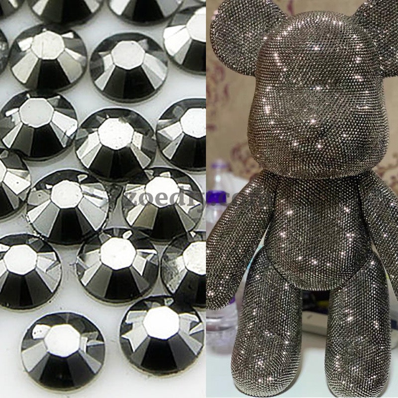 FS1352- 3mm Non Hotfix Jelly Rhinestones Sugar Diamonds For Making Fancy Pens Or Fancy Beads