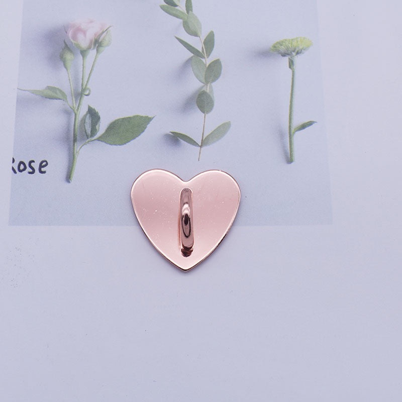 25mm Size Metal Heart Phone Holders