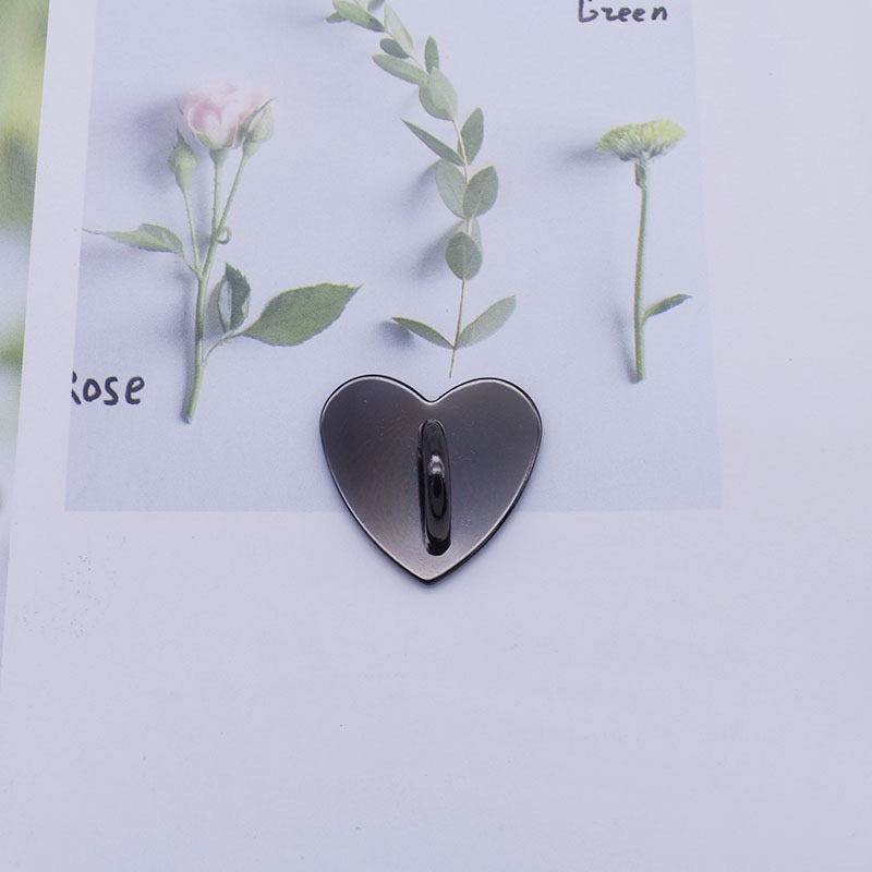 25mm Size Metal Heart Phone Holders