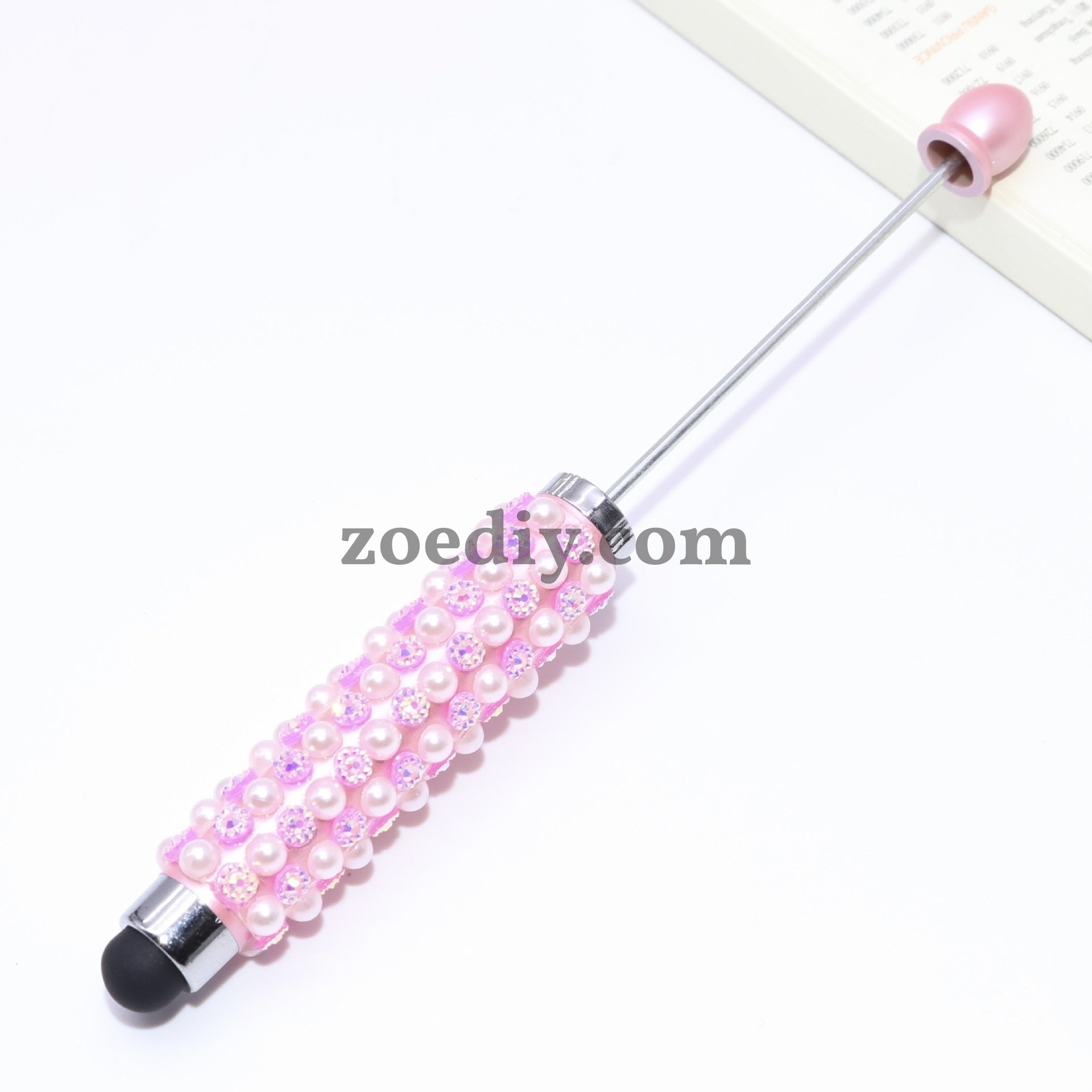 FS1492-Pearl Fancy Beadable Touch Pen