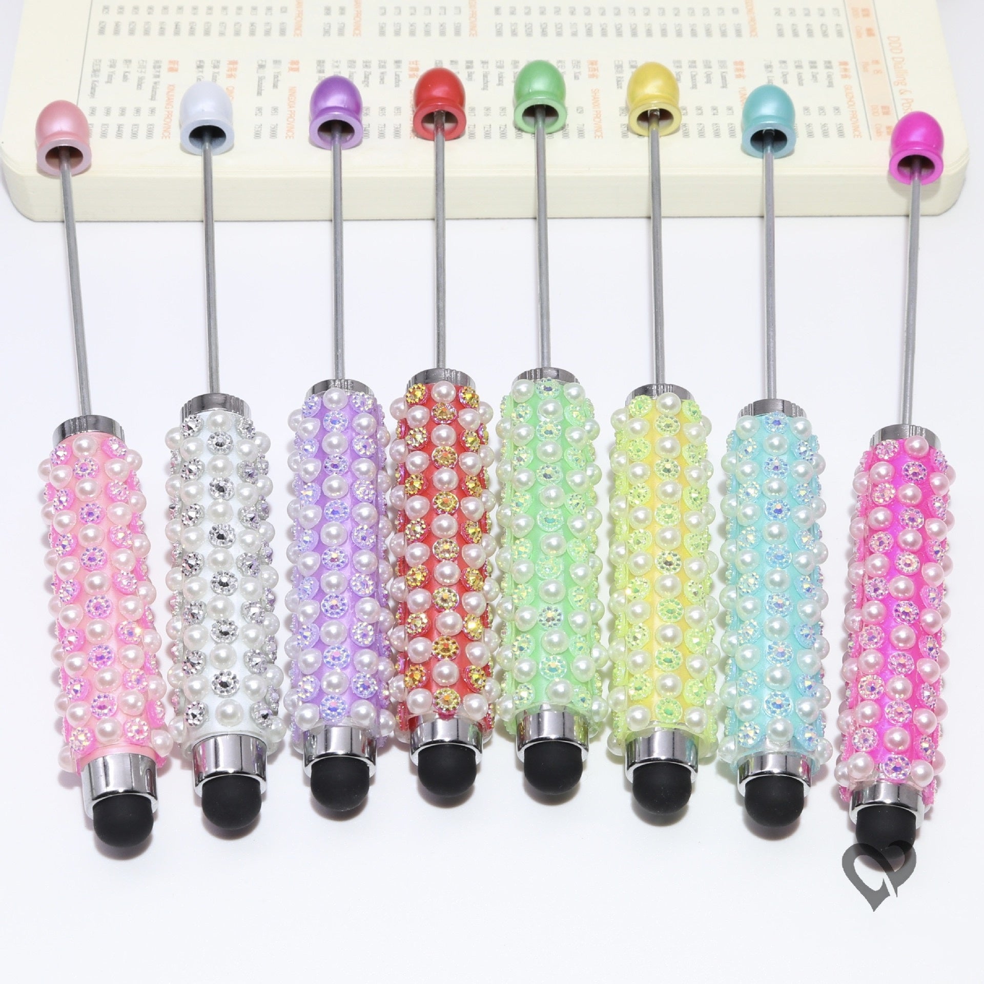 FS1492-Pearl Fancy Beadable Touch Pen