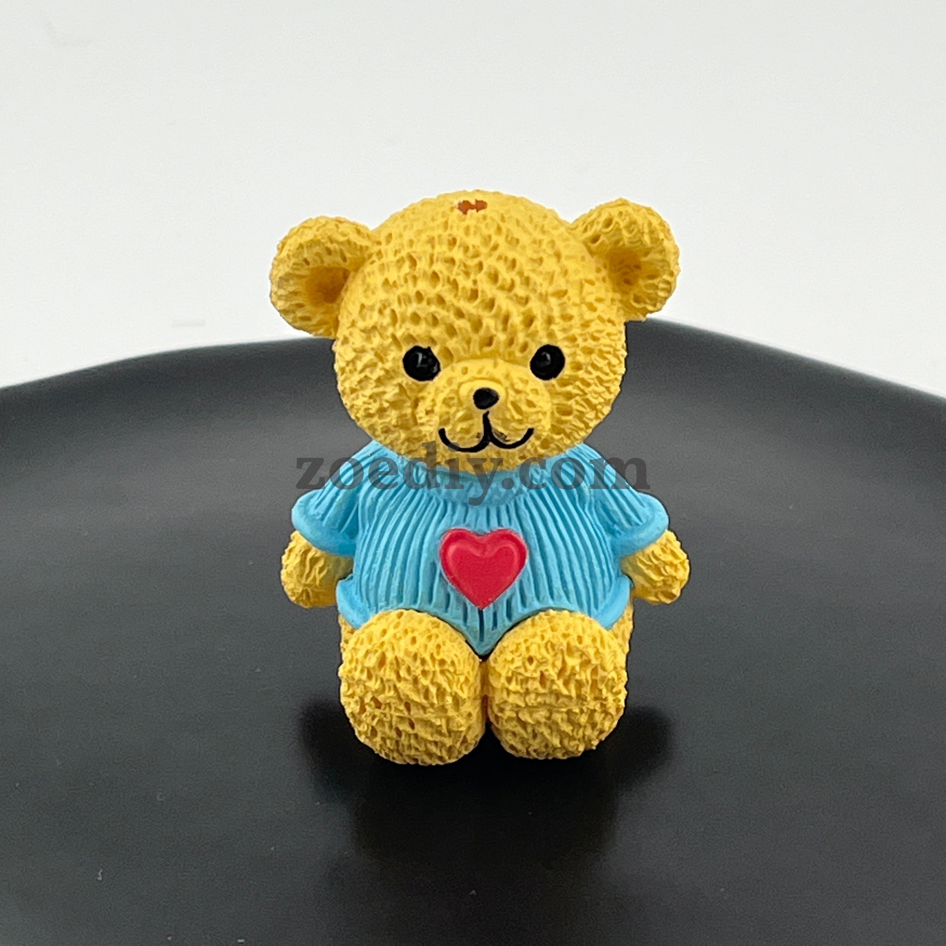 FS1508-Cute Teddy Bear Resin Beads Fit For Beadble Pens