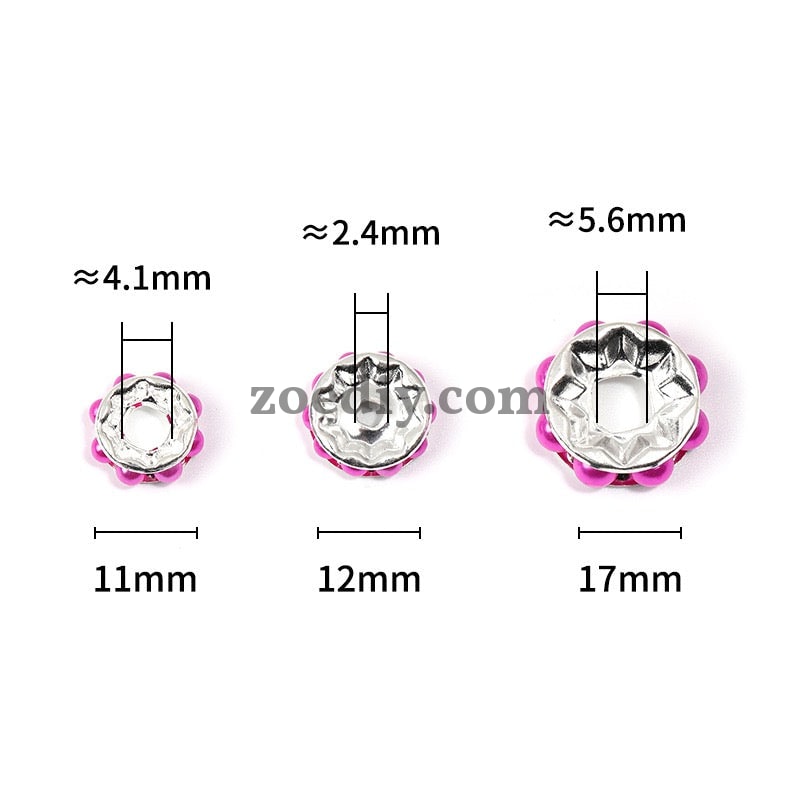 FS1099-11MM Circle Spacer Fit For Beadable Beads