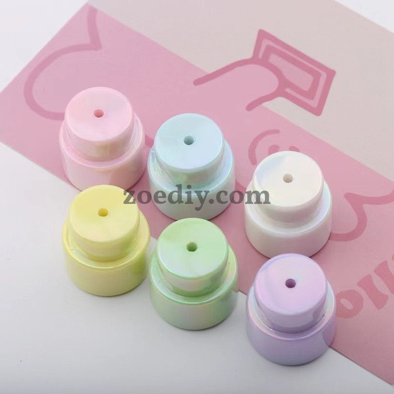 FS0874-25MM Mixed Color Cake bottom bead Fit For Beadspen Beads