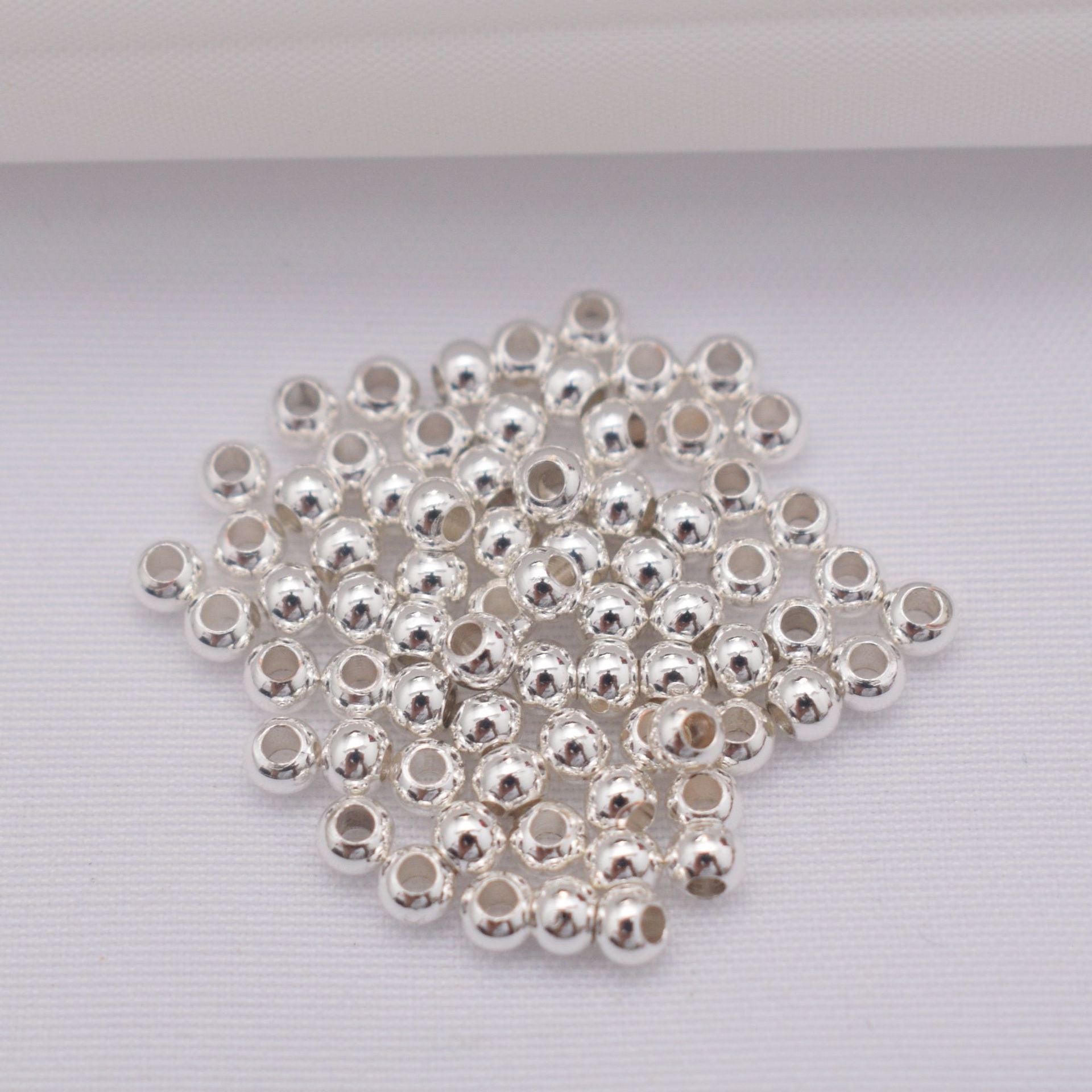 FS1626-4MM Metal Beads Fit For Beadable Pens