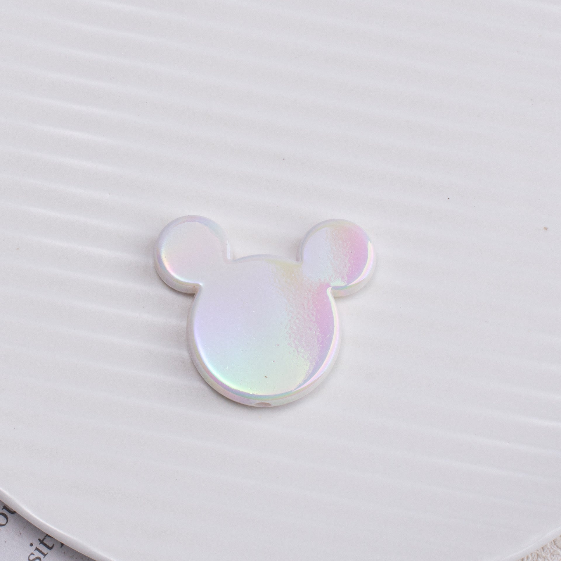 FS0843-34*39MM Solid Color Mickey Base Beads Fit For Beadable Pens