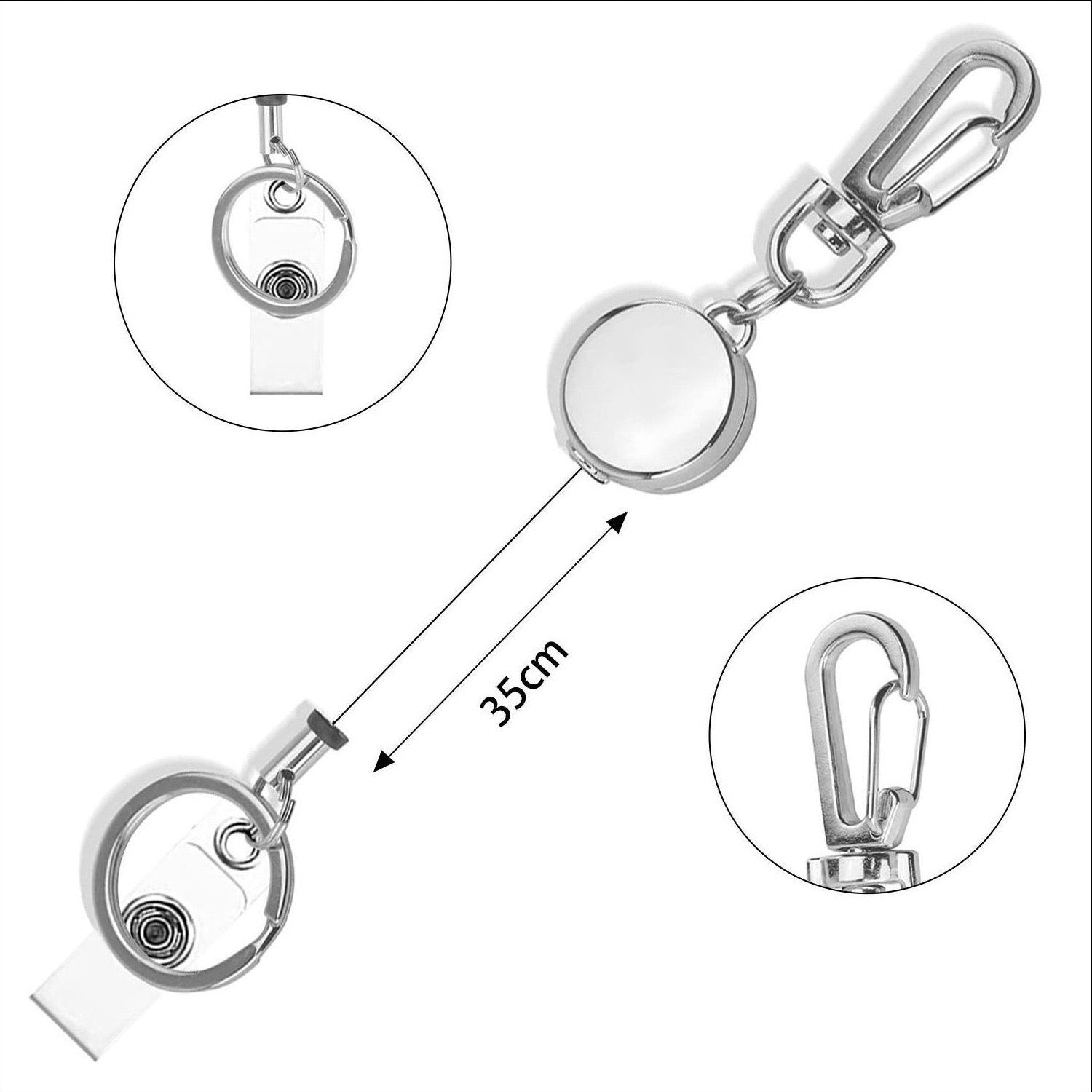 FS1673-Out Door Retractable keychain