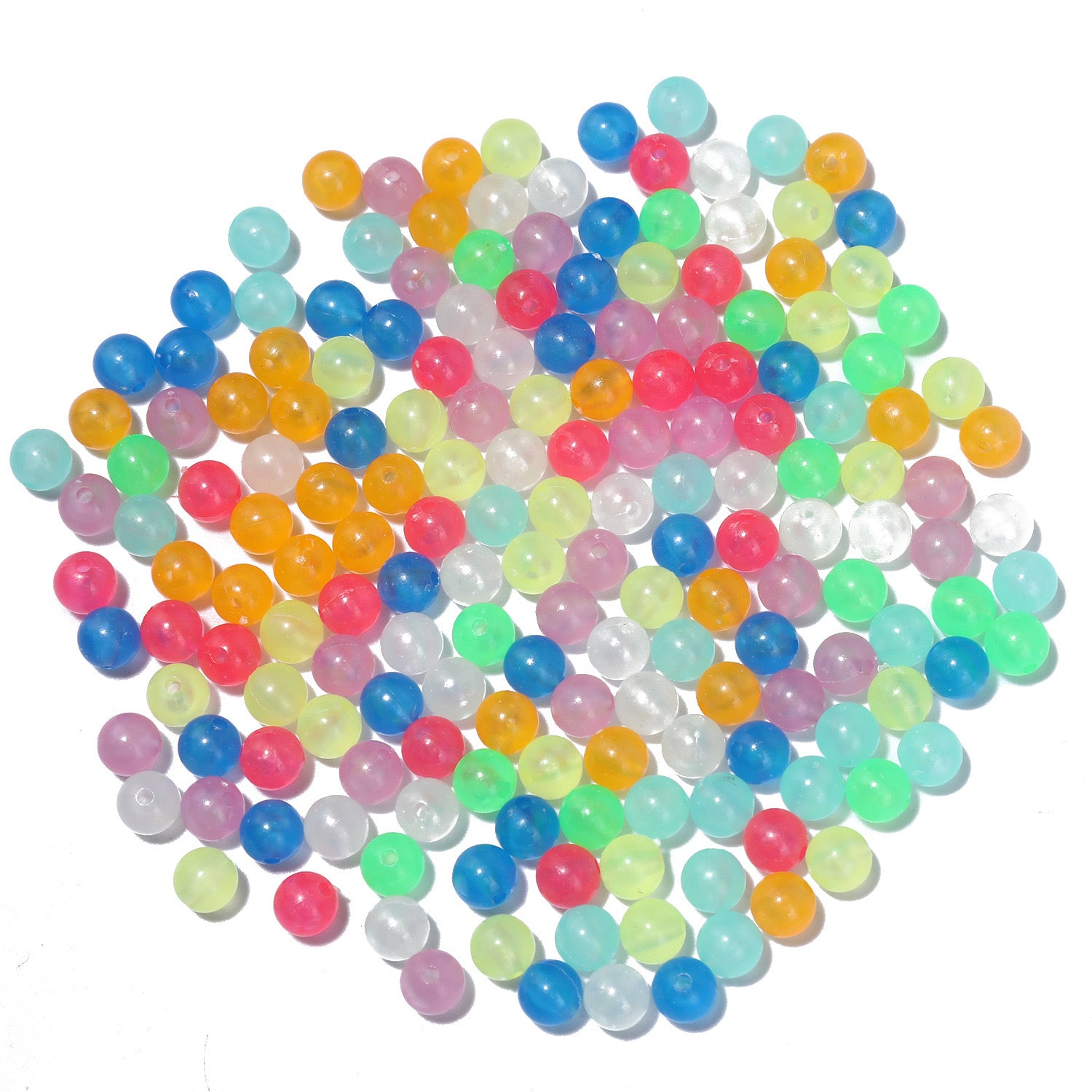 FS1758-6MM Glowing Acrylic Beads (Not Fit Pens)