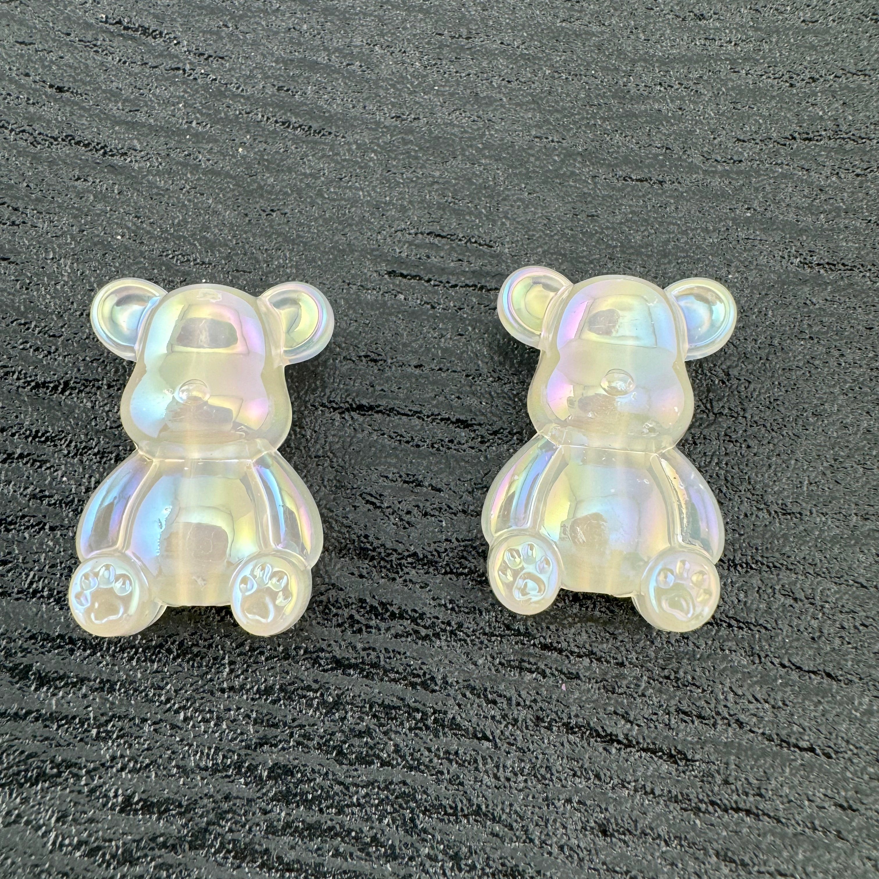 FS1752-Color Changing& Glowing Bear Acrylic Beads Fit For Beadable Pens