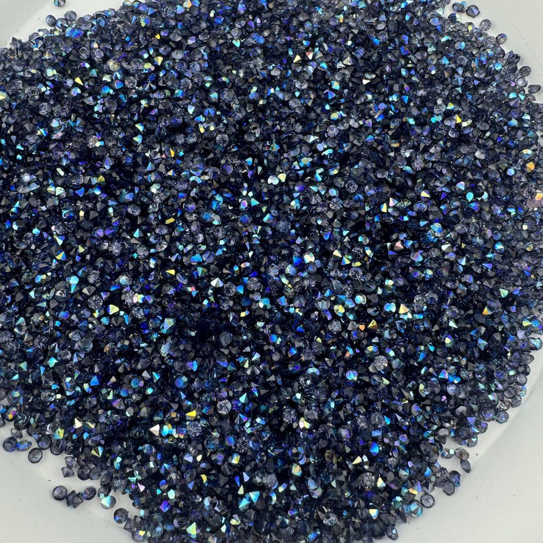 FS1115- 2MM Crystal AB Sugar Diamonds For Making Sugar Beads Or Sugar Beadable Pens