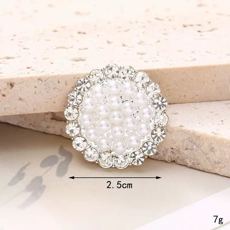FS4174-Diamond Pearl Round Patch