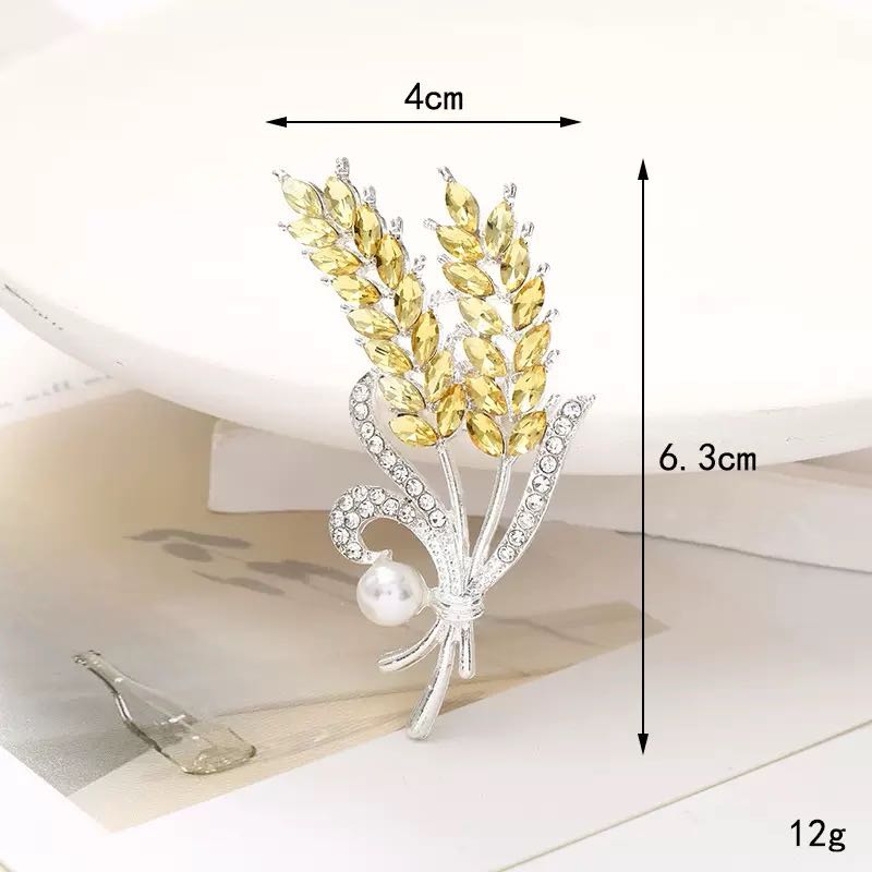 FS3207-2Pieces Barley Alloy Charms