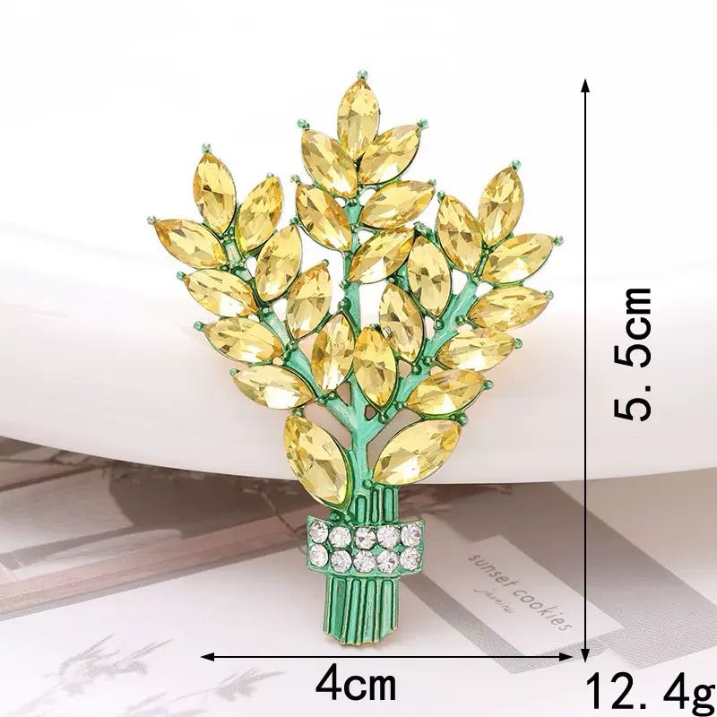 FS3191-1 Pieces Diamond Barley Alloy Charms