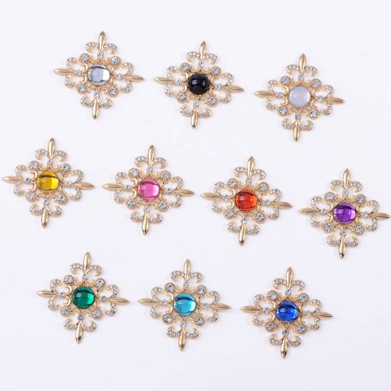 FS4861-Hollow Flower Charms For Making Fancy Beads