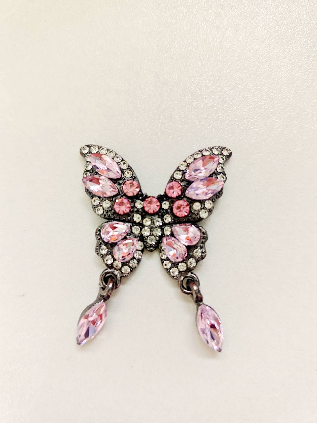 FS4769-10Pieces Diamond Butterfly Patch For Making Fancy Beads