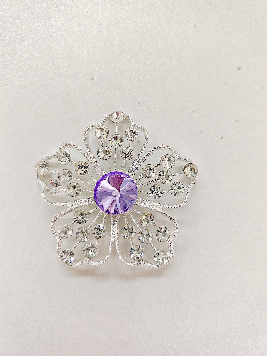FS4765-Hollow Diamond Flower Patch For Making Fancy Beads