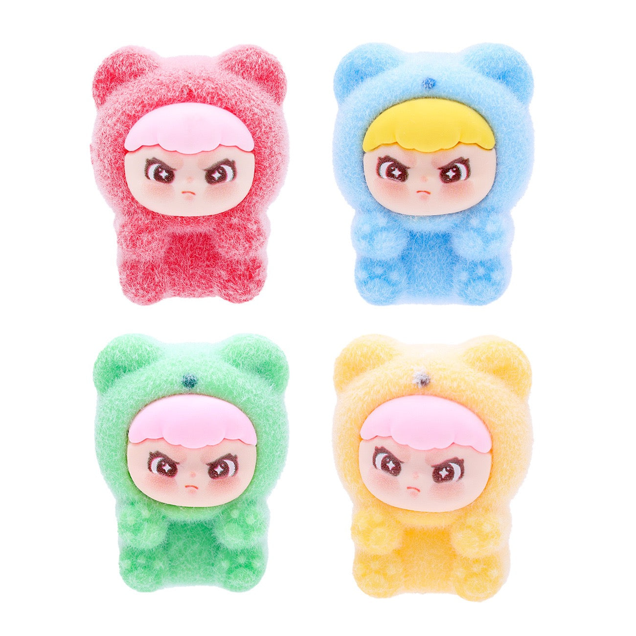 FS3682-Flocked Dolls Bear