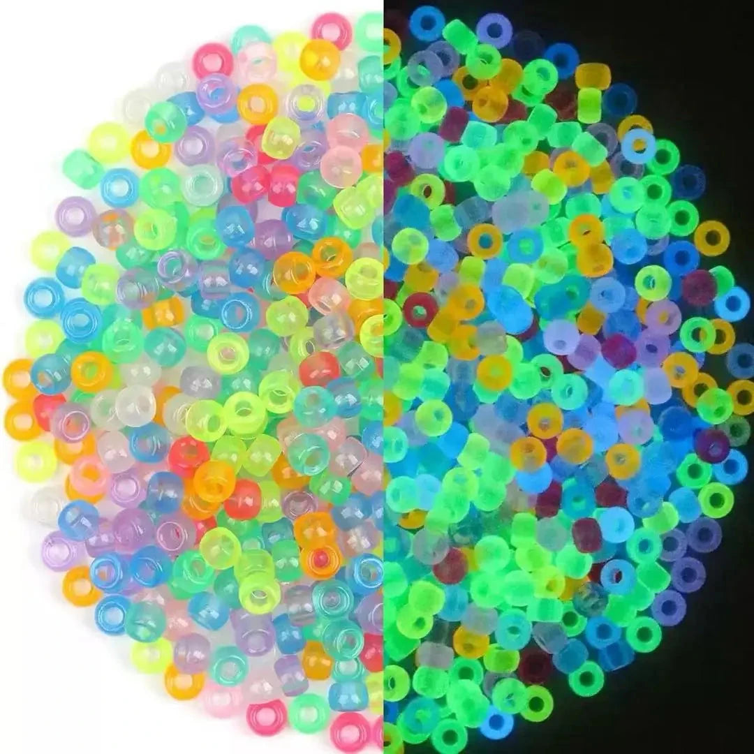 FS6846-6*9MM Luminous Large-hole Luminous Beads for DIY Necklace Bracelet Zoe DIY Wholesale
