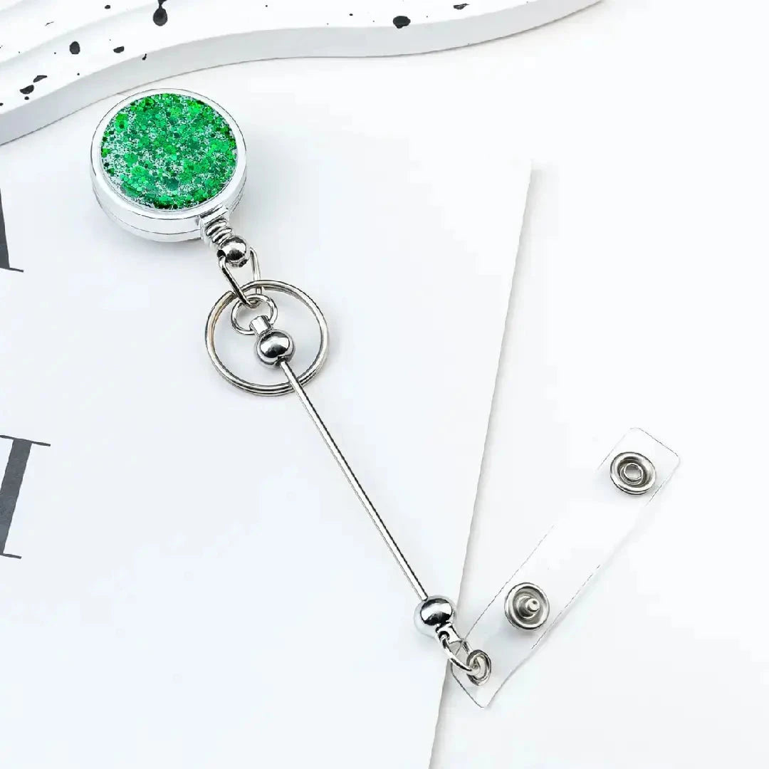 FS6859-DIY Beads Glitter Badge Reel Zoe DIY Wholesale