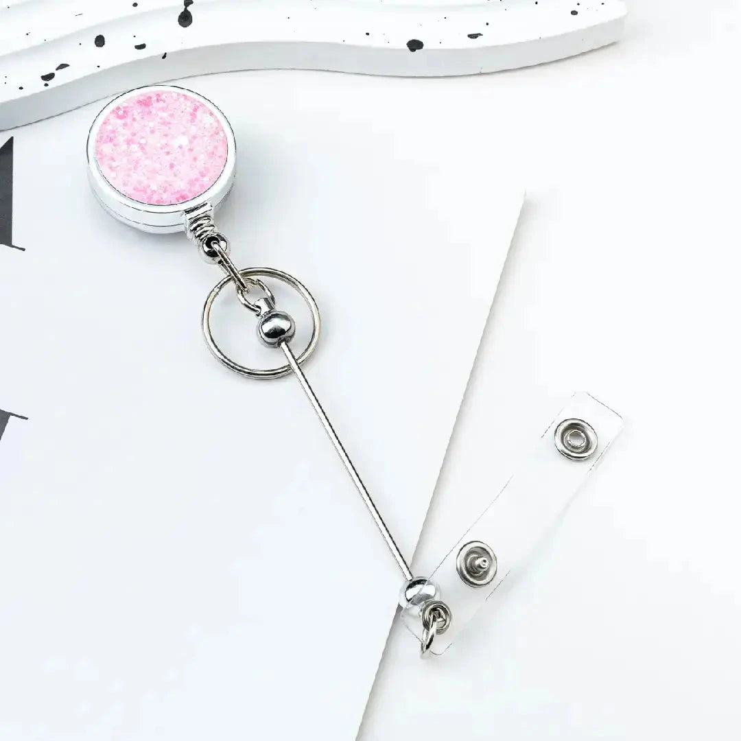 FS6859-DIY Beads Glitter Badge Reel Zoe DIY Wholesale