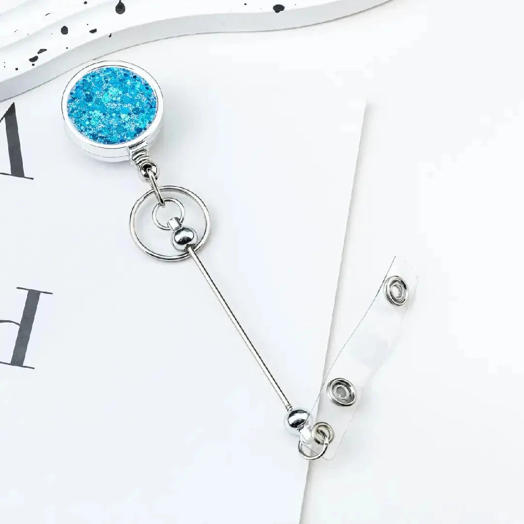 FS6859-DIY Beads Glitter Badge Reel Zoe DIY Wholesale