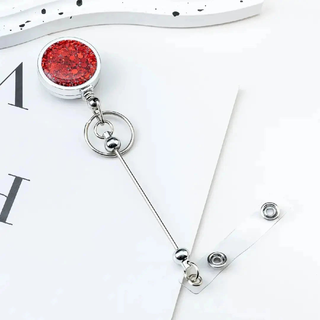 FS6859-DIY Beads Glitter Badge Reel Zoe DIY Wholesale